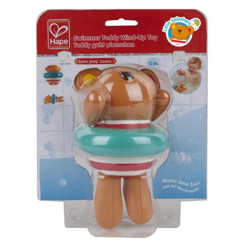 Swimmer Teddy Wind-Up Toy