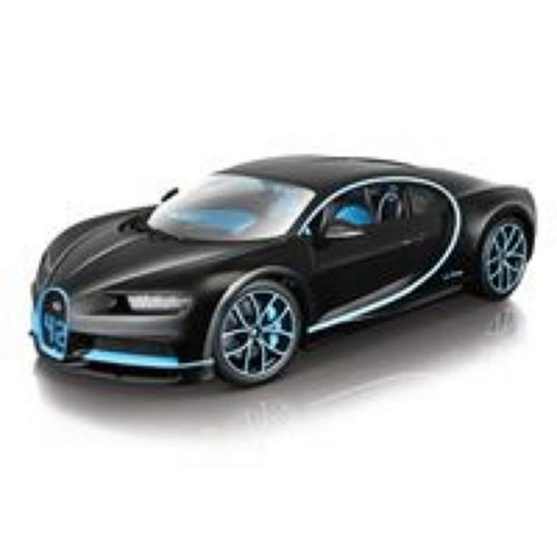 44111045 | 1:18 2018 Bugatti Divo - Metallic Black/Blue