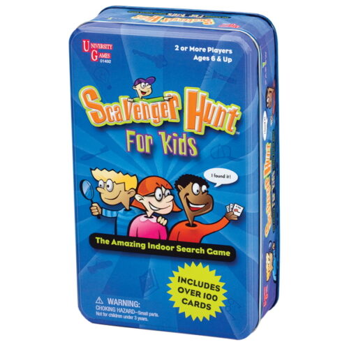 Scavenger Hunt For Kids Tin