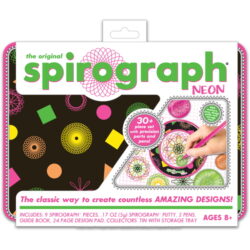 Spirograph Neon Tin