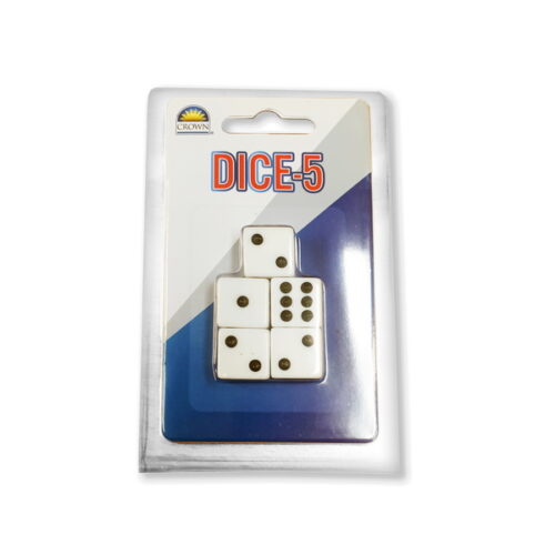 Pack of 5 Dice (Hangsell)