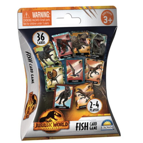 Jurassic World: Dominion Fish Card Game