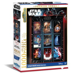 Harlington 1000pce Puzzle - Star Wars Movie Posters