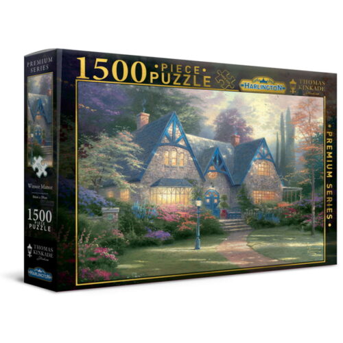 Harlington Thomas Kinkade 1500pce Puzzle - Winsor Manor