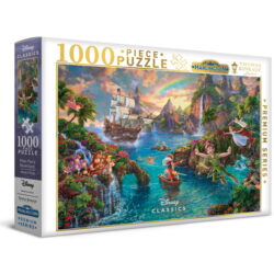 Harlington Thomas Kinkade 1000pce Puzzle - Disney - Peter Pan's Neverland