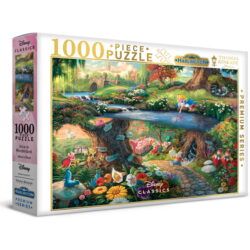 Harlington Thomas Kinkade 1000pce Puzzle - Disney - Alice in Wonderland