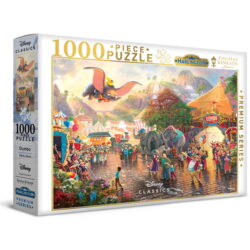 Harlington Thomas Kinkade 1000pce Puzzle - Disney - Dumbo