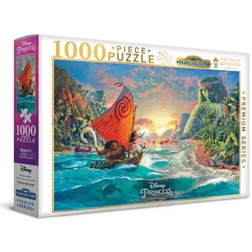 Harlington Thomas Kinkade 1000pce Puzzle - Disney - Moana