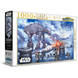 Harlington Thomas Kinkade 1000pce Puzzle - Star Wars - The Battle of Hoth (NEW)