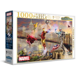 Harlington Thomas Kinkade 1000pce Puzzle - Marvel - Iron Man (NEW)