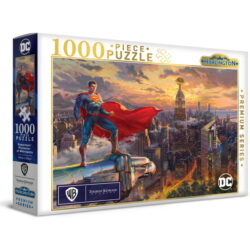 Harlington Thomas Kinkade 1000pce Puzzle - DC Comics - Superman - Protector of Metropolis