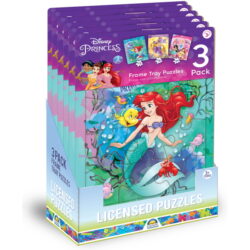 Disney Princess 3pk Frame Tray Puzzles