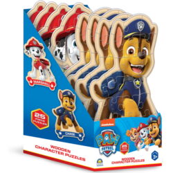 Paw Patrol 25pce Wooden Shaped Character Puzzle (2 Asst)