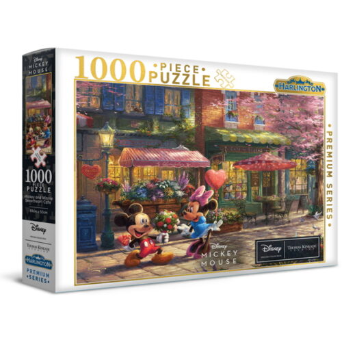 20305 | Harlington Thomas Kinkade 1000pce Puzzle - Disney - Mickey and Minnie Sweetheart Café (NEW) | | Min Qty- 1