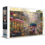 Harlington Thomas Kinkade 1000pce Puzzle - Disney - Mickey and Minnie in Paris (NEW)