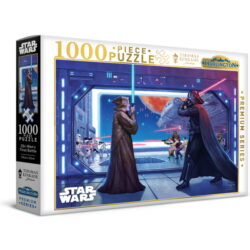 Harlington Thomas Kinkade 1000pce Puzzle - Star Wars - Obi-Wan's Final Battle (NEW)