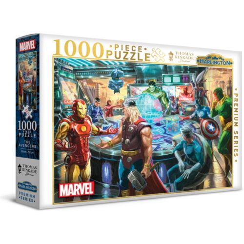 Harlington Thomas Kinkade 1000pce Puzzle - Marvel - The Avengers (NEW)