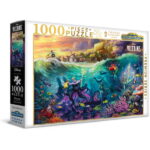 Harlington Thomas Kinkade 1000pce Puzzle - Disney Villains - Ursula (NEW)