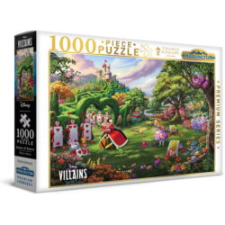 Harlington Thomas Kinkade 1000pce Puzzle - Disney Villains - Queen of Hearts (NEW)