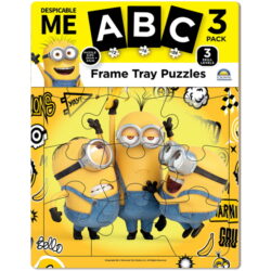 Despicable Me 4 3pk Frame Tray Puzzles (NEW)