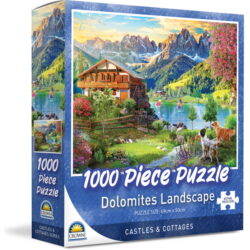 Crown 1000pce Puzzle – Castles & Cottages Series 1 (3 Asst) (NEW)