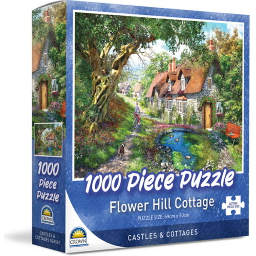 20402 | Crown 1000pce Puzzle – Castles & Cottages Series 1 (3 Asst) (NEW) | | Min Qty- 6 - Image 2