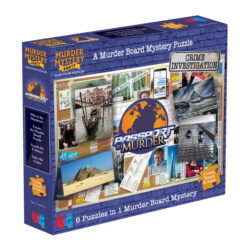 Murder Board Puzzle - Passport to Murder 1000pc