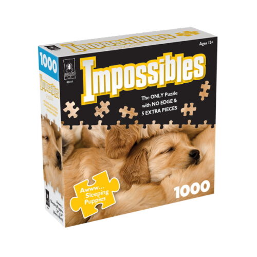 Impossibles 1000pc -  Aww... Sleeping Puppies *