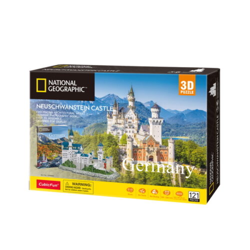 Germany - Neuschwanstein Castle 3D Puzzle