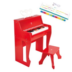 Learn with Lights Piano (RED) with stool