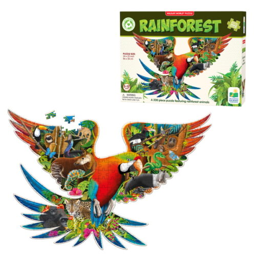 Wildlife World - Rainforest Puzzle (200pcs)