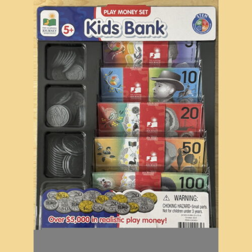 Kids Bank - Play Money Set