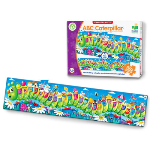 Long & Tall Puzzles - ABC Caterpillar