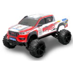 RUSCO 1:16 TH. 2 COLS. TOYOTA HILUX UTE - HI-LO GEARS - BATTERY & USB - RTR - NEW