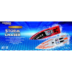 RUSCO 2 COLS. SUPER FAST STORM CHASER BOAT - RTR 2.4 GIG - USB CHARGE