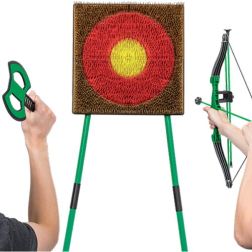 Go Play! 2 in 1 Axe Throw and Archery Set