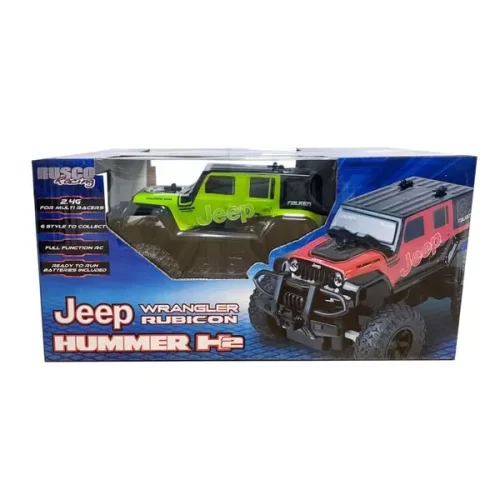 0127-RUS | RUSCO 1:24 TH. JEEP WRANGLER & HUMMER - AA BATT. INCL. | Min Qty-6 - Image 3