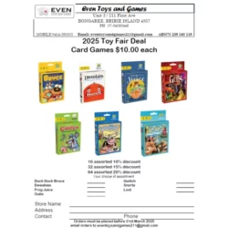 2025 Toy Fair Card Game Deal