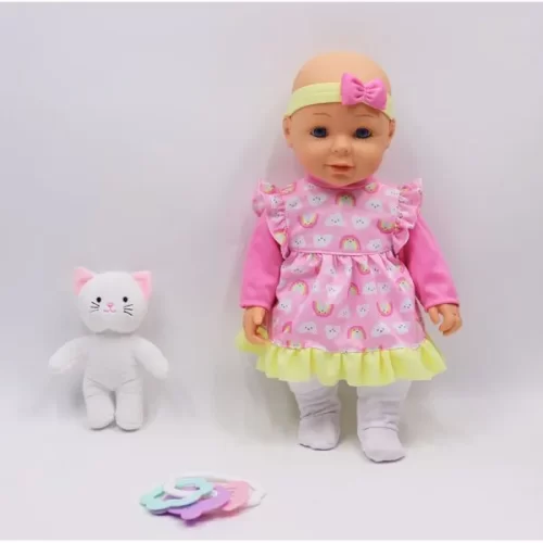 24605-RUS | GIGO 16"2 AST. TOUCH N'GIGGLE 25 SOUND DOLLS | Min Qty-4 - Image 2