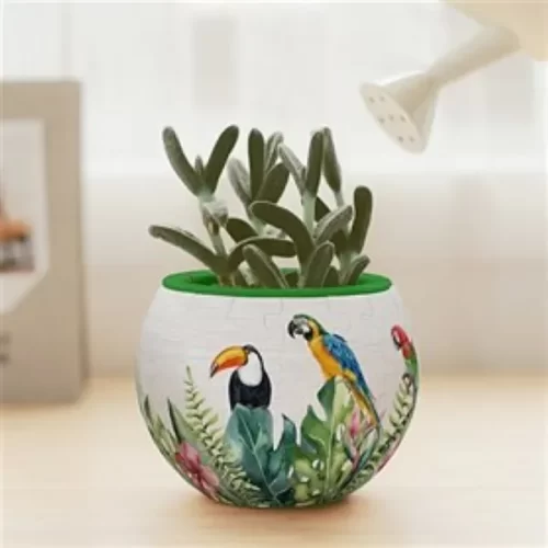 3D Flowerpot Bird Of Paradise