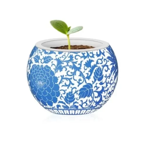 3D Puzzle Flowerpot Oriental Floral