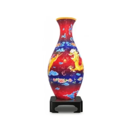 3D Puzzle Vase Dragon and Phoenix