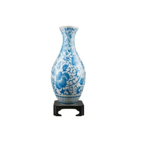 3D Puzzle Vase Oriental Floral