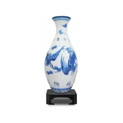 3D Vase Harmonious Phoenix Couple