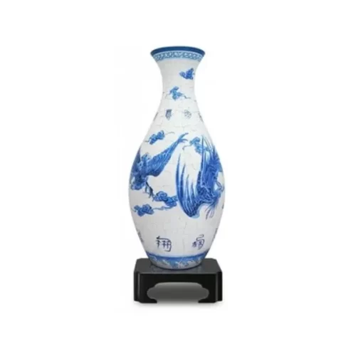 3D Vase Harmonious Phoenix Couple