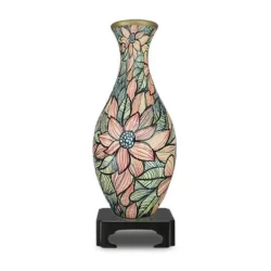 3D Vase Seamless Flowers