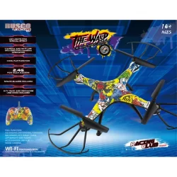 RUSCO 32CM "THE WASP" DRONE WITH GYRO CONTROL & CAMERA - BLUETOOTH  - USB - RTR