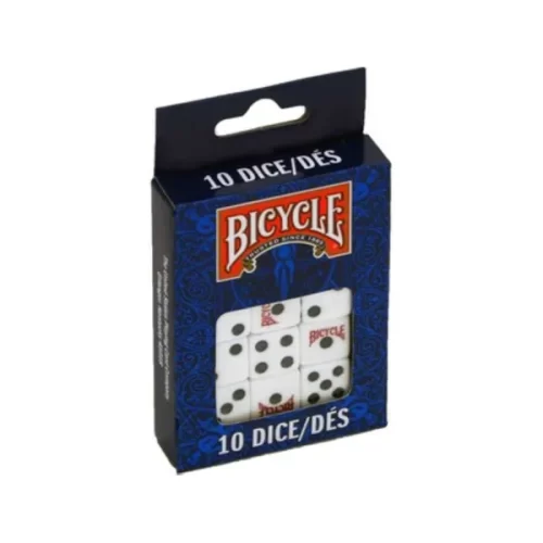 Bicycle Pack Of 10 Dice