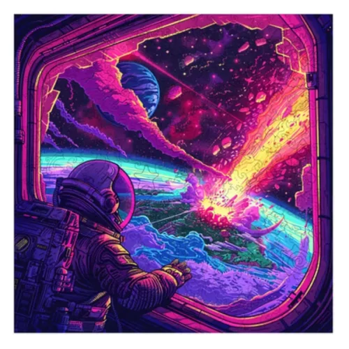 Cosmic Collision 1000 pce Jigsaw Puzzle