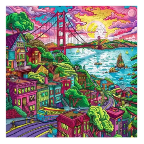 Frisco Frenzy 1000 pce Jigsaw Puzzle